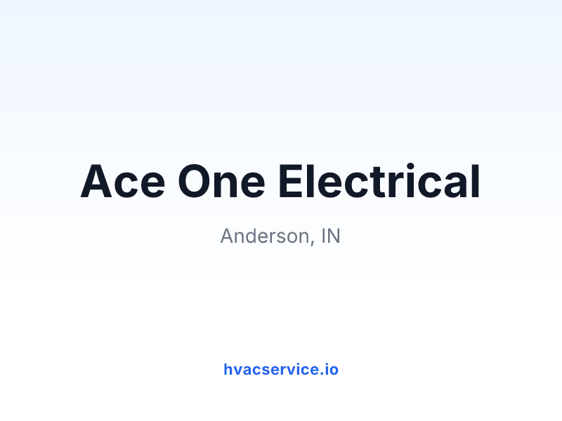 Ace One Electrical