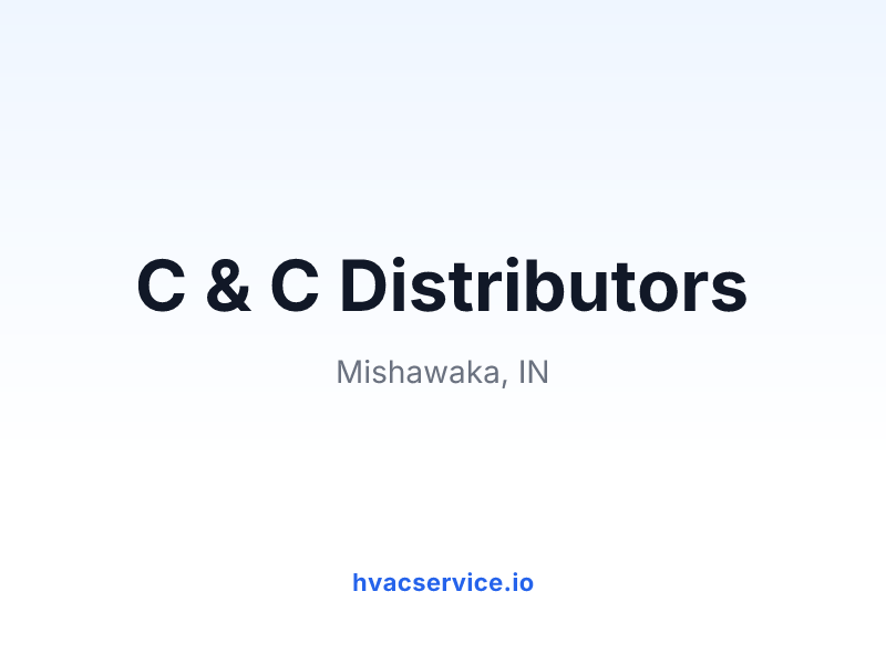 C & C Distributors