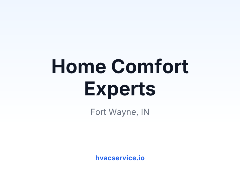 Home Comfort Experts