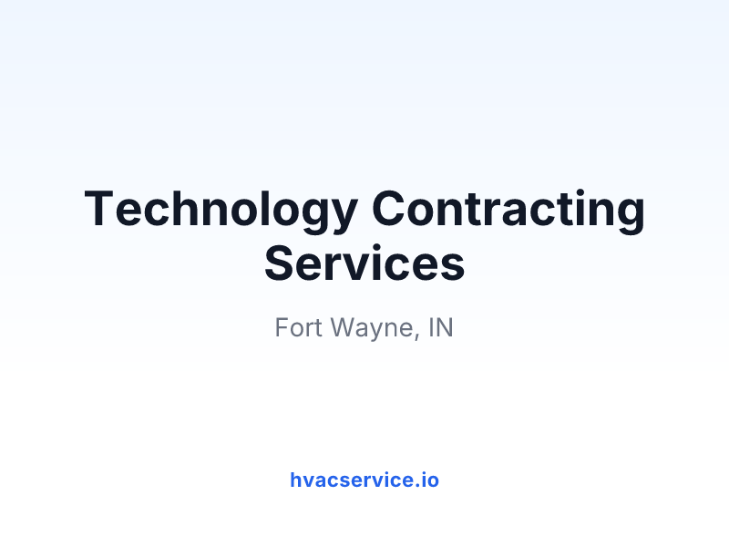 Technology Contracting Services