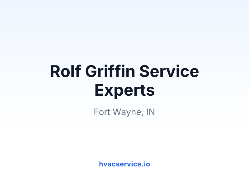 Rolf Griffin Service Experts