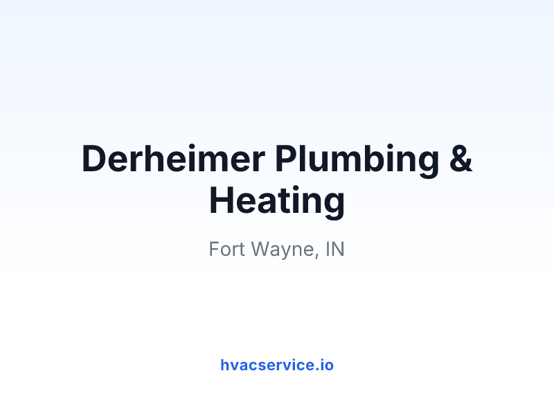 Derheimer Plumbing & Heating