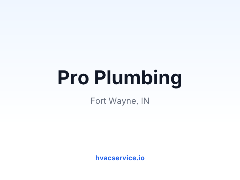 Pro Plumbing
