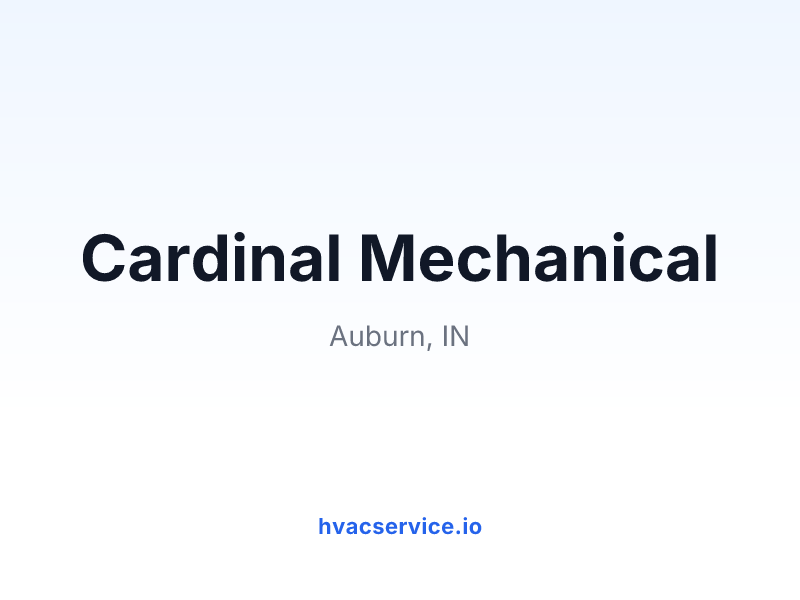 Cardinal Mechanical