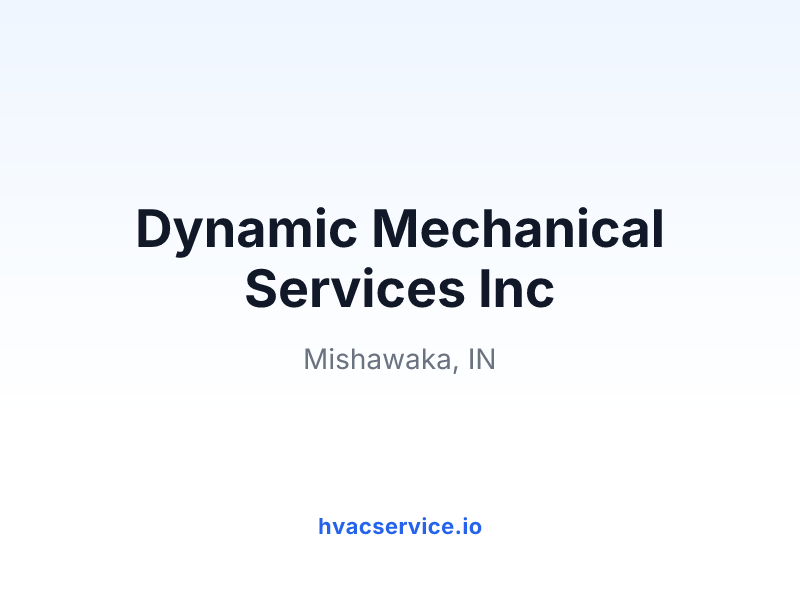Dynamic Mechanical Services Inc