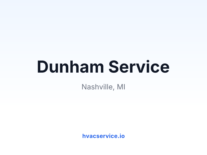 Dunham Service
