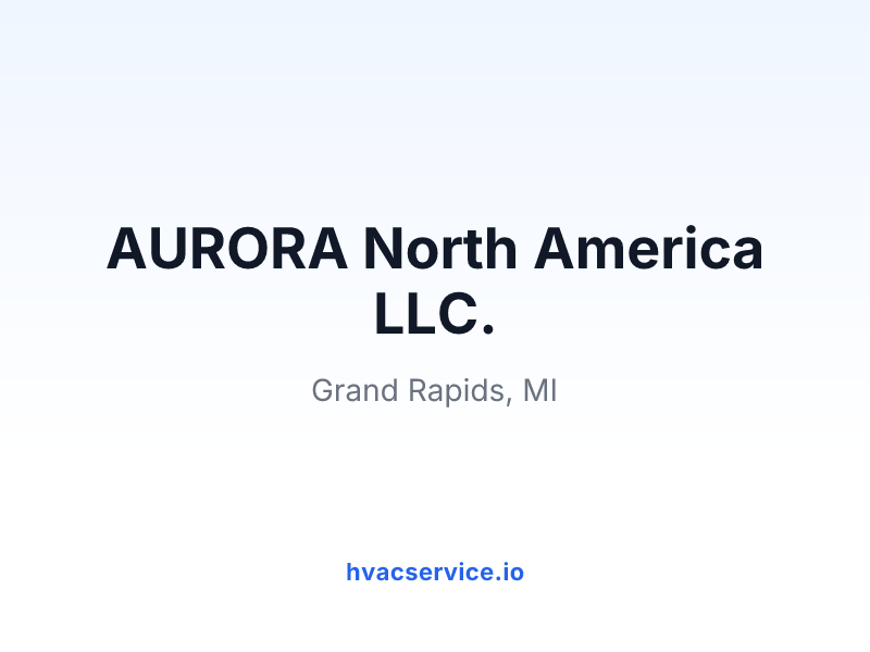AURORA North America LLC.