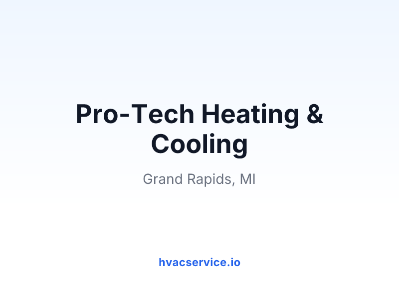 Pro-Tech Heating & Cooling