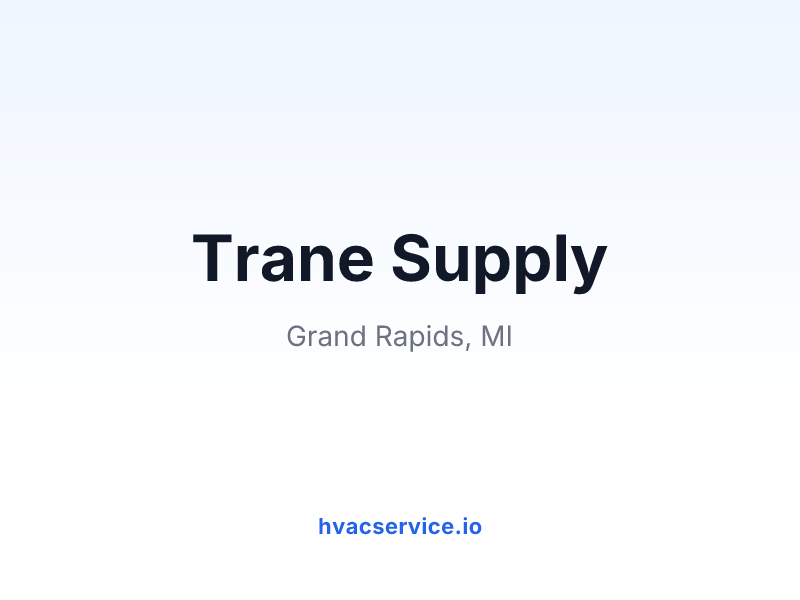 Trane Supply