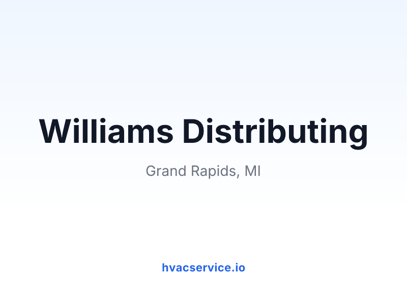Williams Distributing