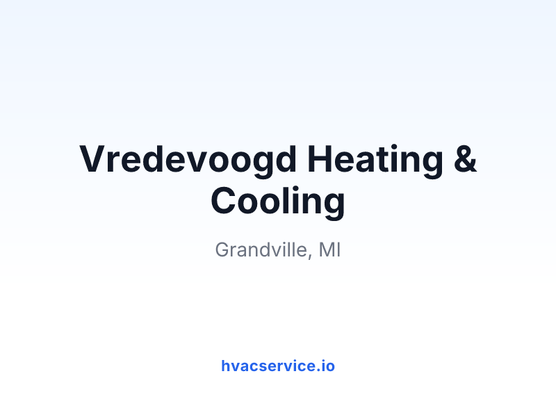 Vredevoogd Heating & Cooling
