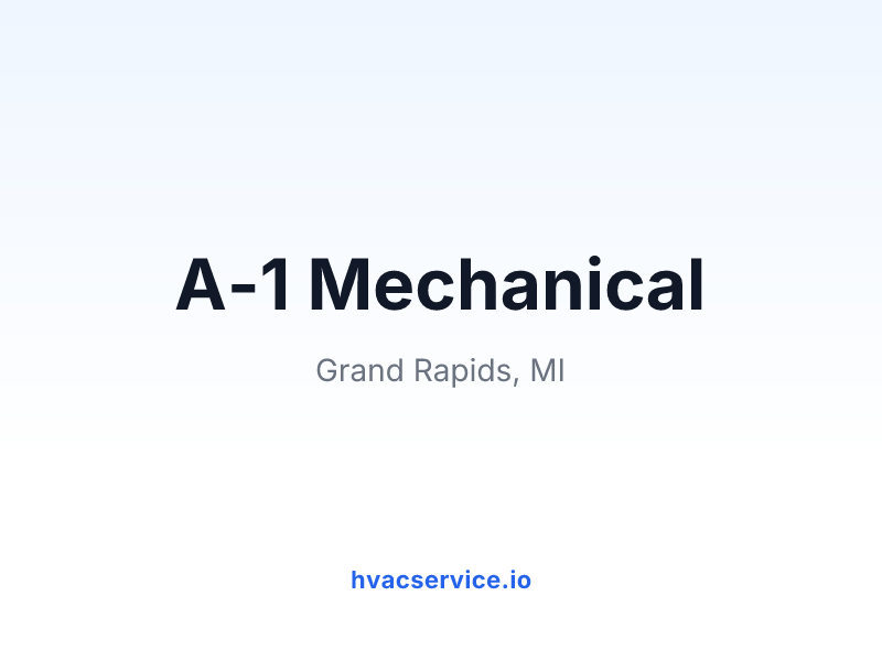 A-1 Mechanical