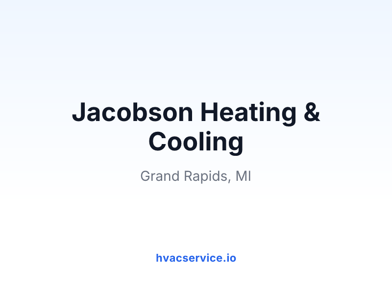 Jacobson Heating & Cooling