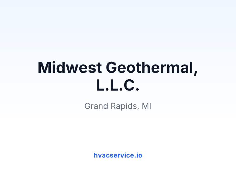 Midwest Geothermal, L.L.C.