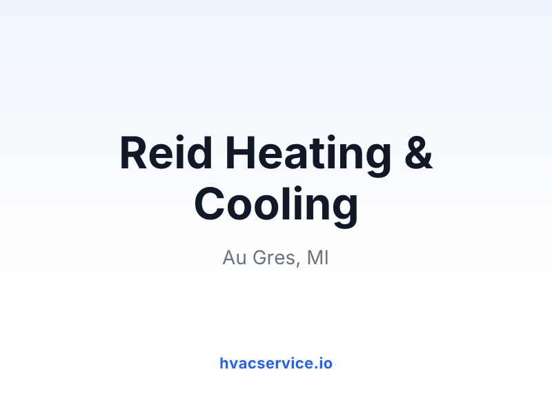 Reid Heating & Cooling