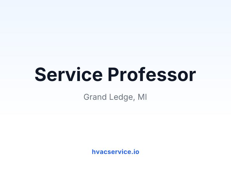 Service Professor