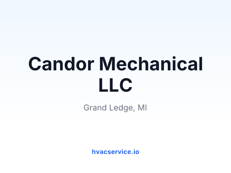 Candor Mechanical LLC