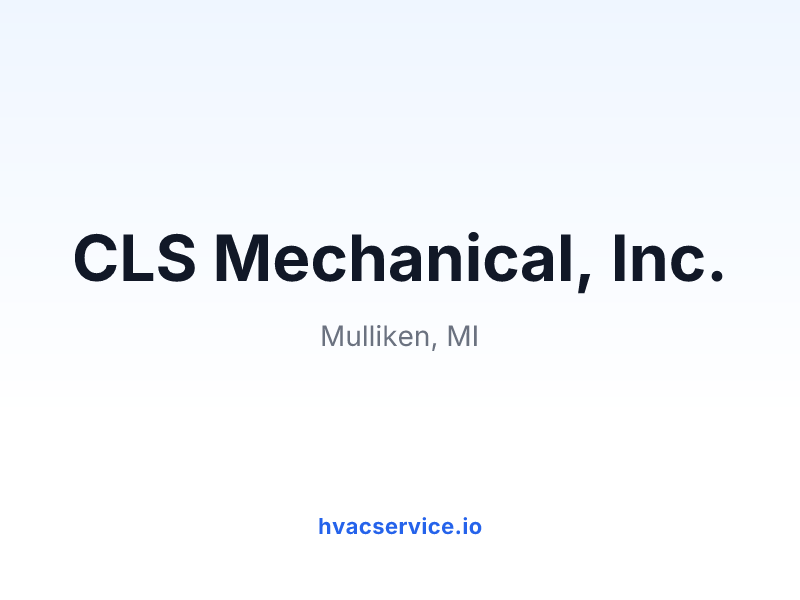 CLS Mechanical, Inc.
