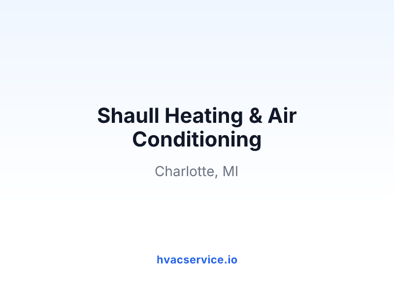 Shaull Heating & Air Conditioning