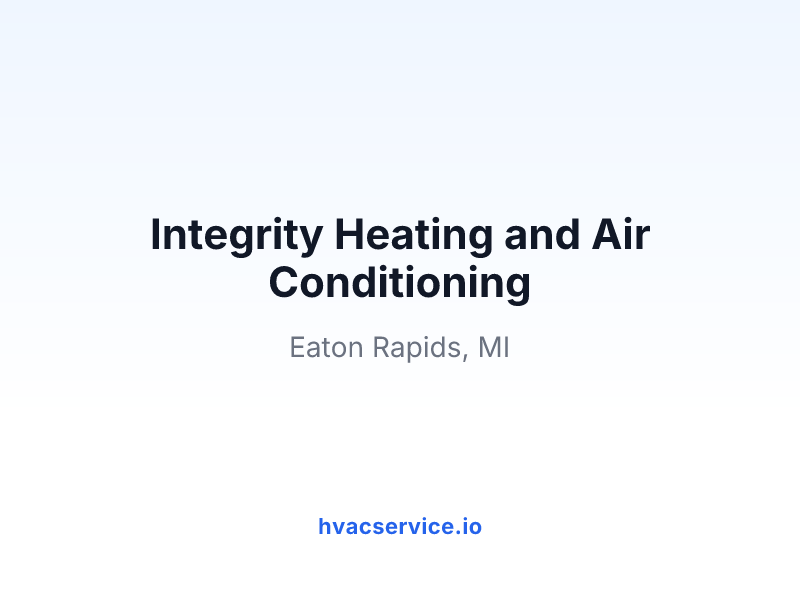 Integrity Heating and Air Conditioning