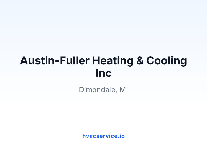 Austin-Fuller Heating & Cooling Inc