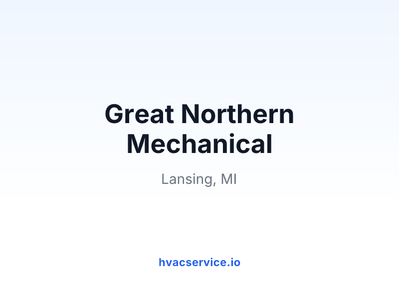 Great Northern Mechanical