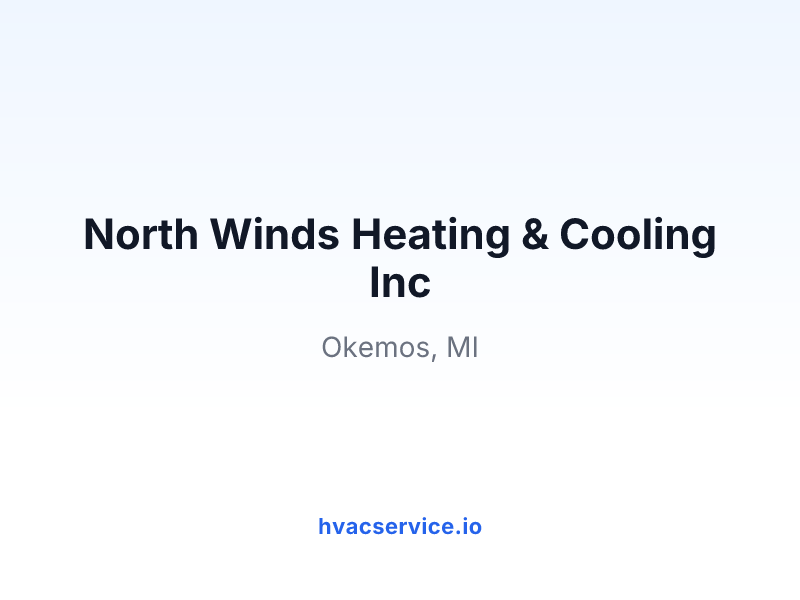 North Winds Heating & Cooling Inc