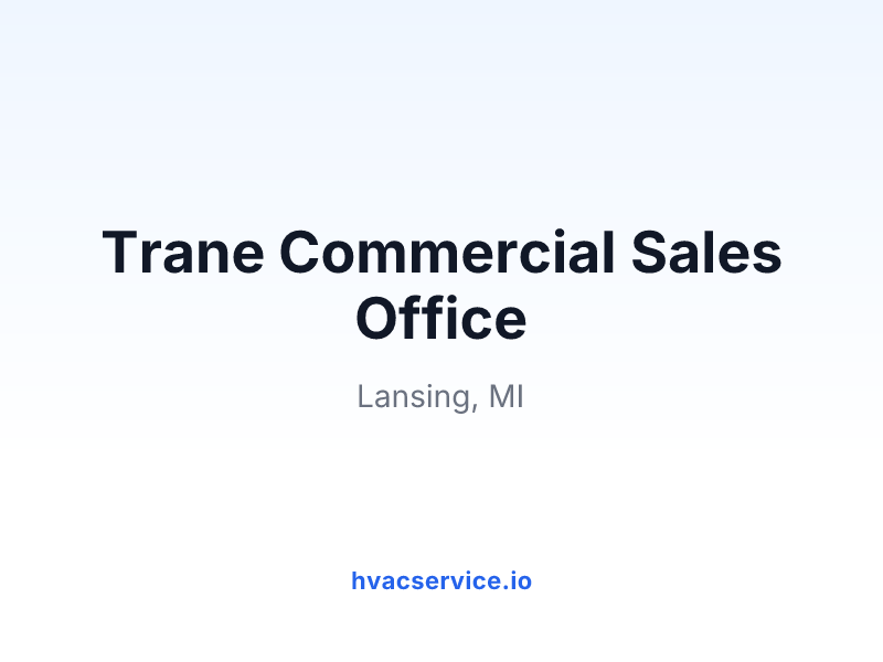 Trane Commercial Sales Office
