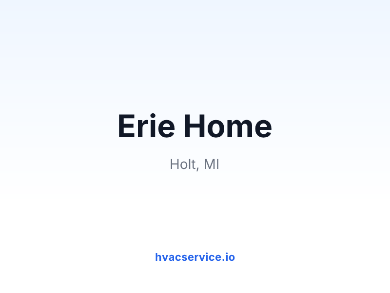 Erie Home