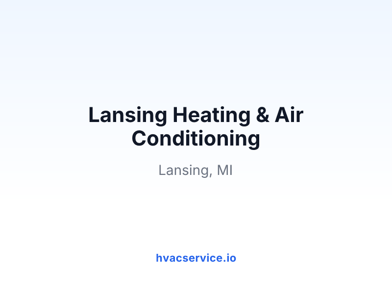 Lansing Heating & Air Conditioning