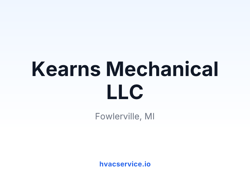 Kearns Mechanical LLC