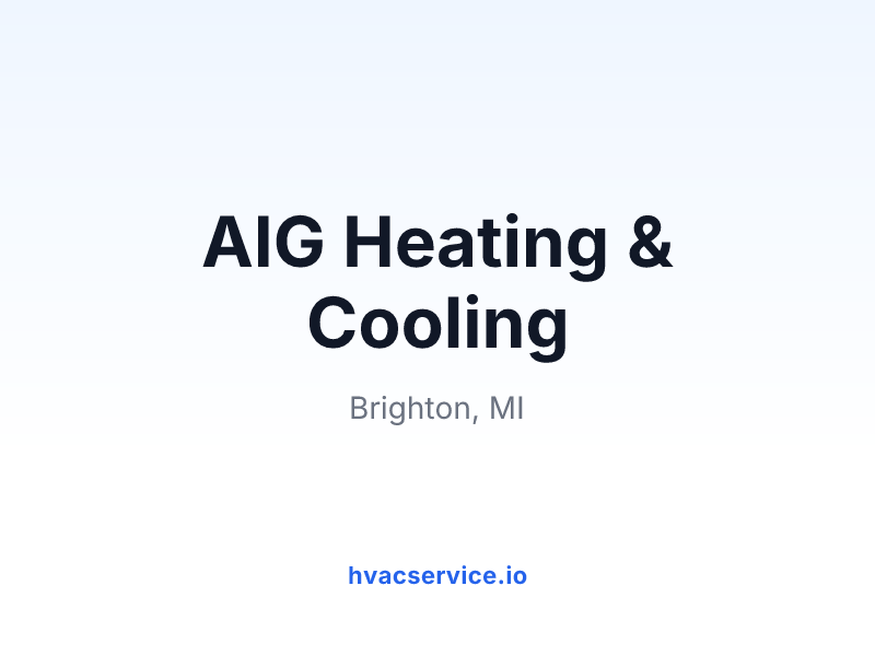 AIG Heating & Cooling