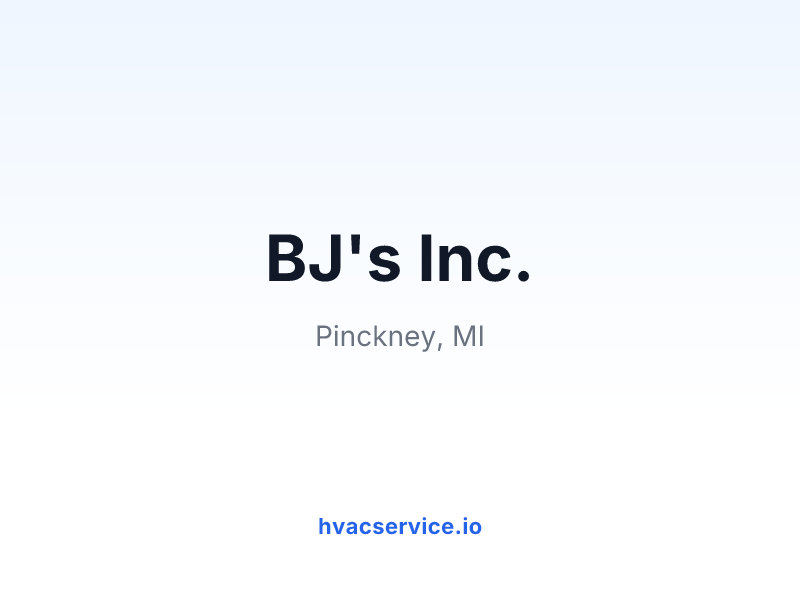 BJ's Inc.