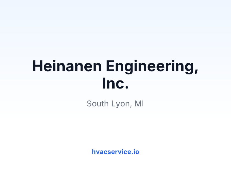 Heinanen Engineering, Inc.