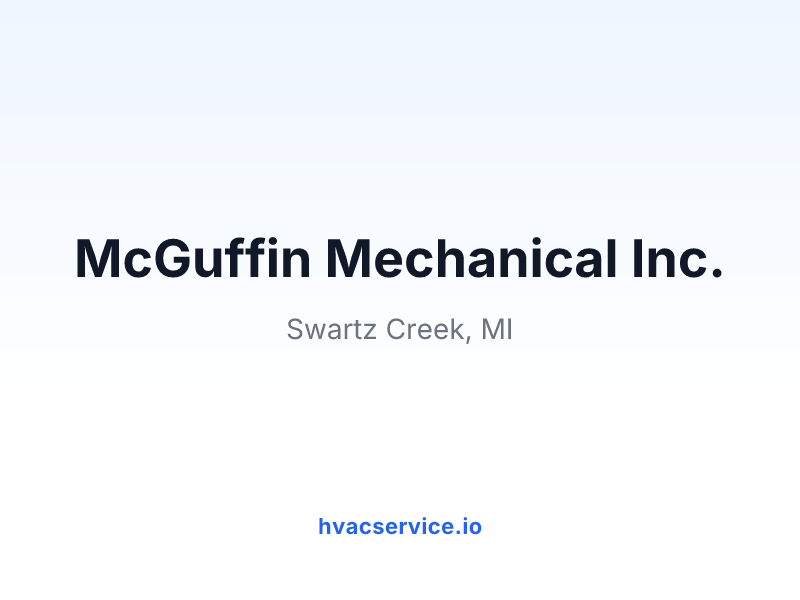 McGuffin Mechanical Inc.