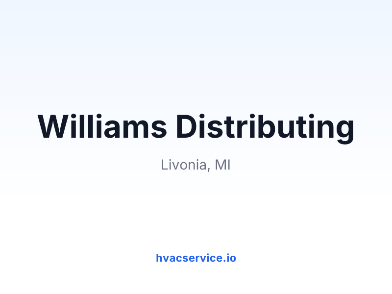 Williams Distributing