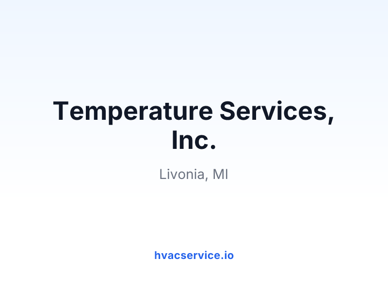 Temperature Services, Inc.