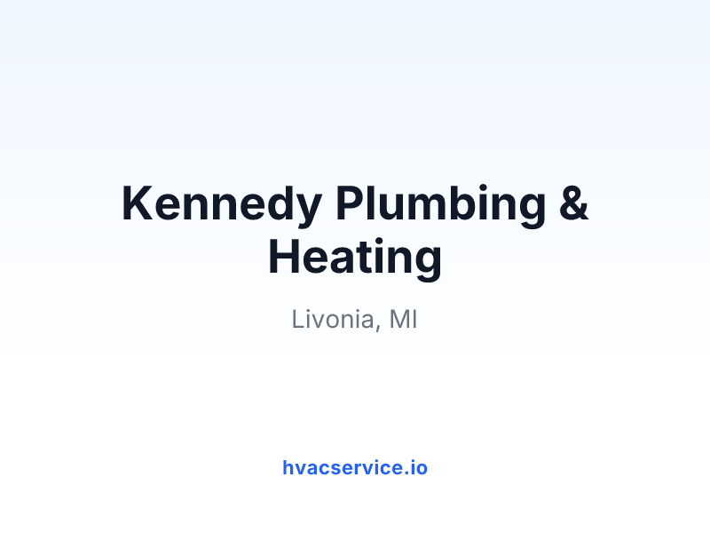 Kennedy Plumbing & Heating