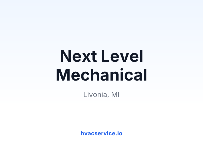 Next Level Mechanical