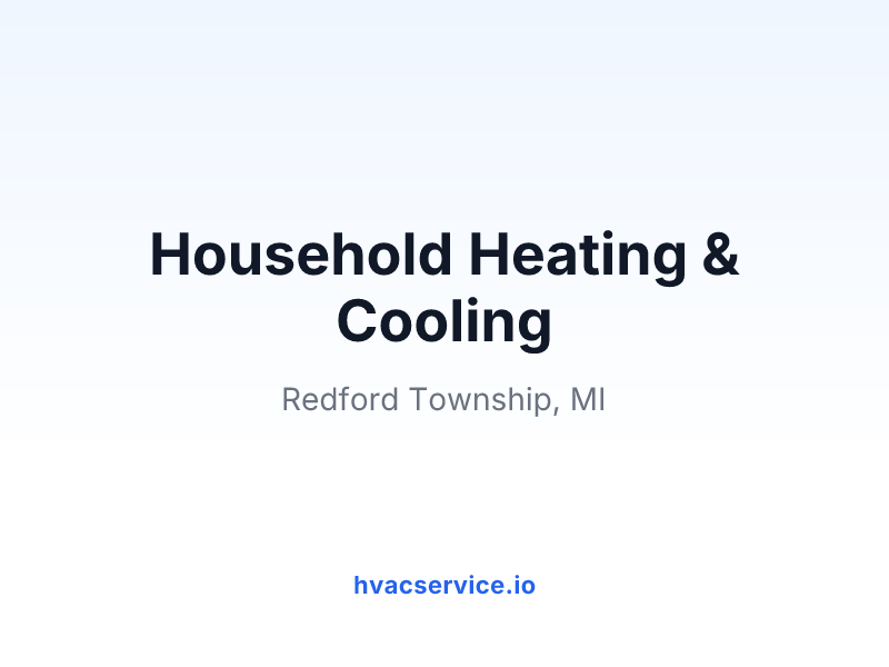 Household Heating & Cooling