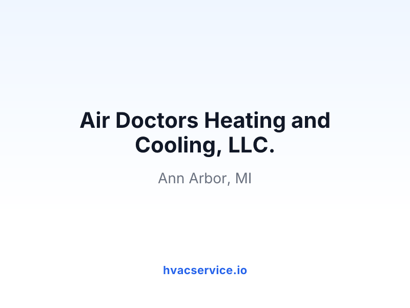 Air Doctors Heating and Cooling, LLC.