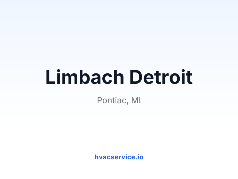 Limbach Detroit