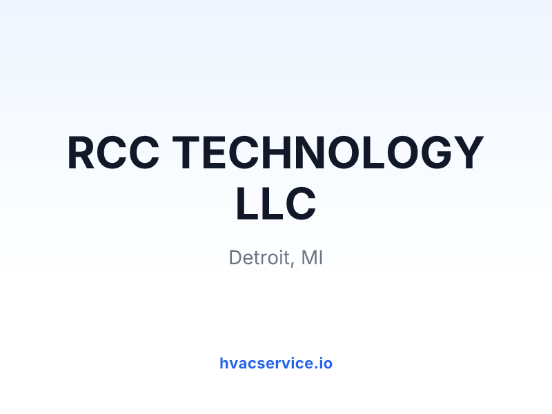 RCC TECHNOLOGY LLC