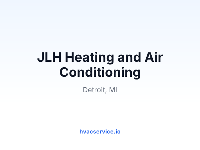 JLH Heating and Air Conditioning