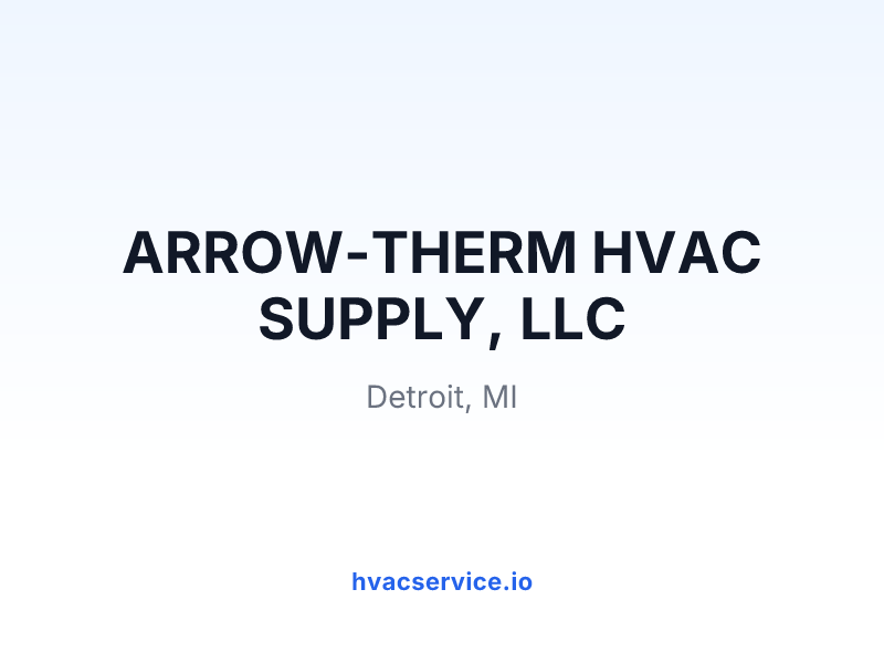 ARROW-THERM HVAC SUPPLY, LLC