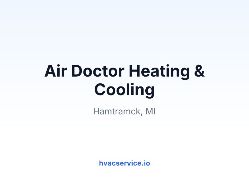 Air Doctor Heating & Cooling
