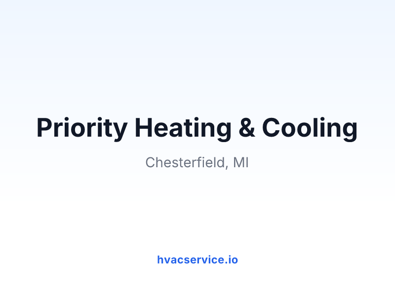 Priority Heating & Cooling