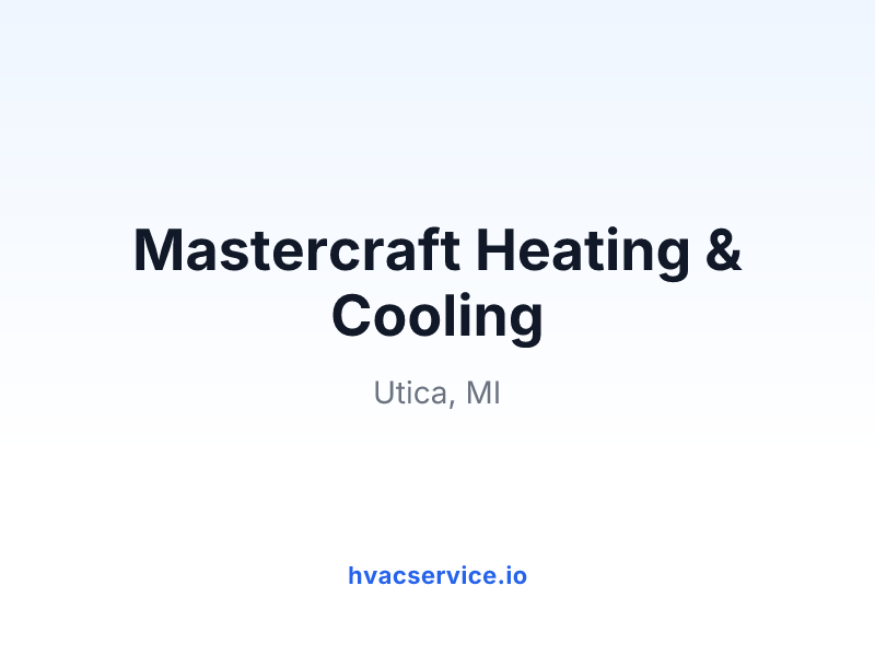 Mastercraft Heating & Cooling