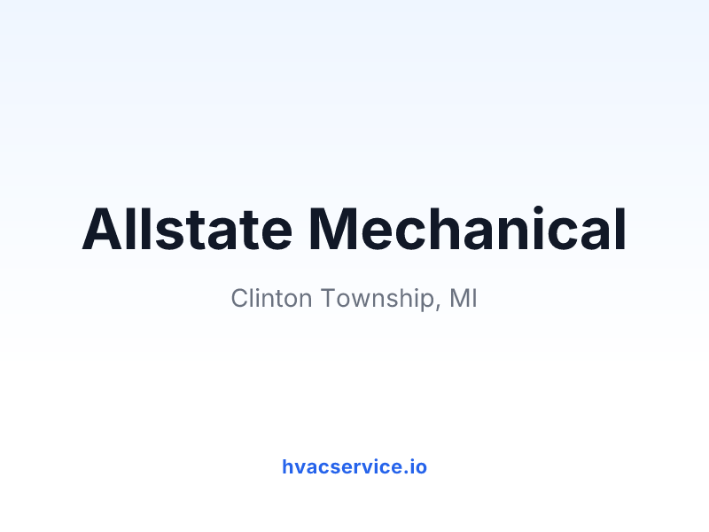 Allstate Mechanical