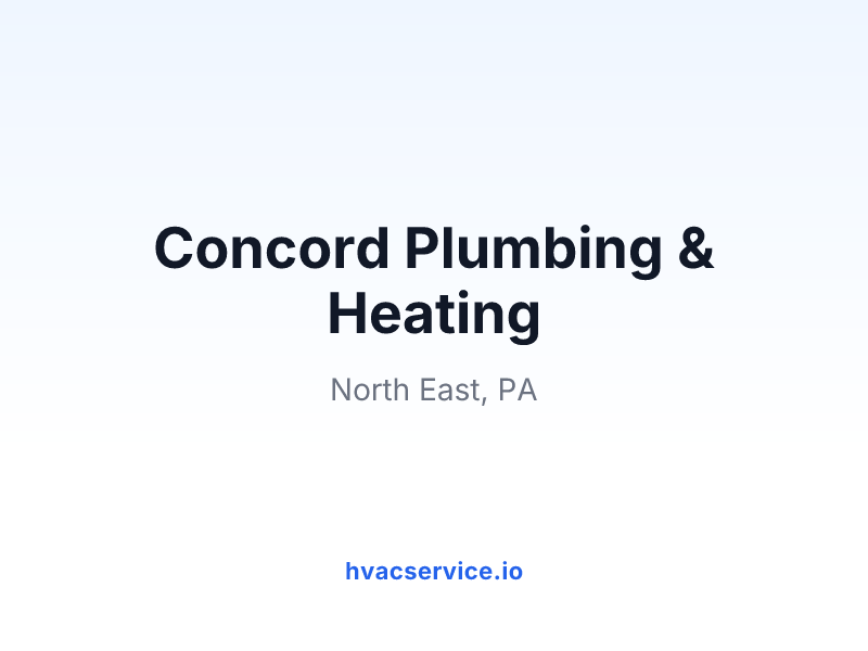 Concord Plumbing & Heating